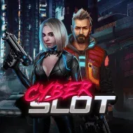 Cyber slot game tile