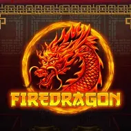 Fire dragon game tile