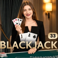 Blackjack 33 game tile