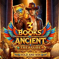 3 Books of Ancient Treasure (Hold and Win) game tile