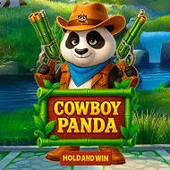 Cowboy Panda Hold and Win game tile