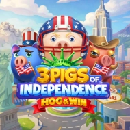 3 Pigs of Independence - Hog & Win game tile