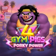 4 Gym Pigs - Porky Power game tile
