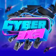 Cyber 3x3 game tile