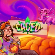 Laced game tile