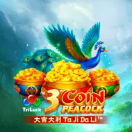 3 Coin Golden Peacock game tile