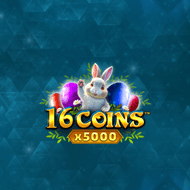 16 Coins x5000 Easter Jackpots game tile