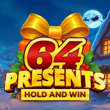 64 Presents Hold and Win game tile