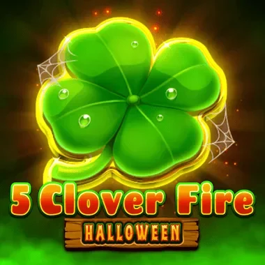 5 Clover Fire Halloween game tile