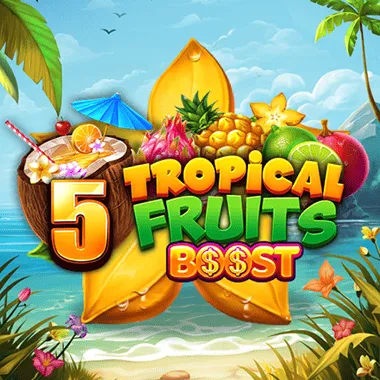 5 Tropcial Fruits Boost game tile