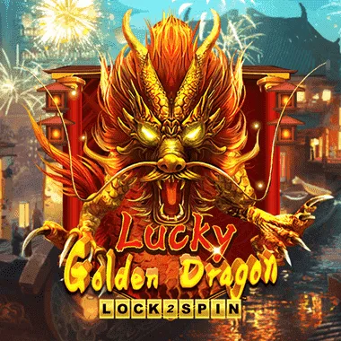 Lucky Golden Dragon Lock 2 Spin game tile