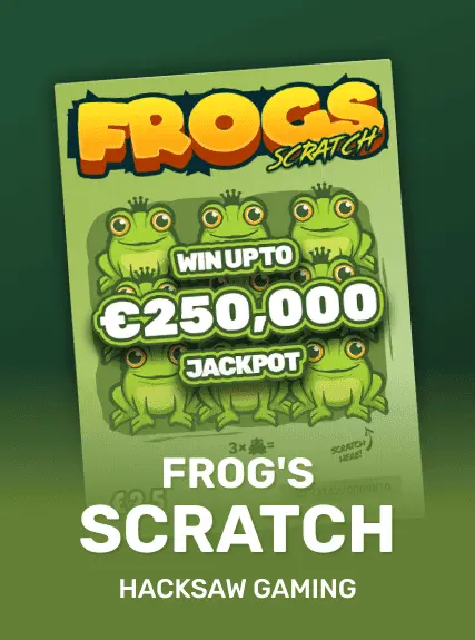 Frogs Scratch game tile