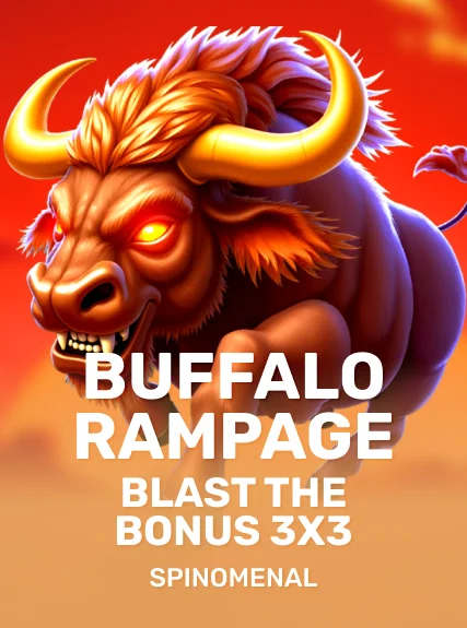 Buffalo Rampage - Blast The Bonus 3x3 game tile