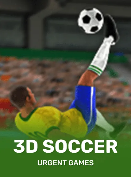 3D Soccer game tile