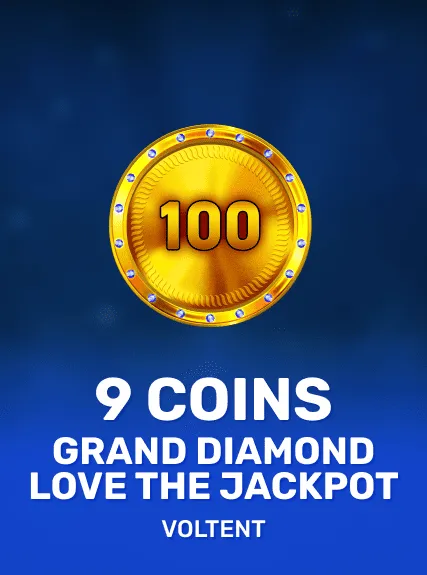 9 Coins Grand Diamond Love the Jackpot game tile