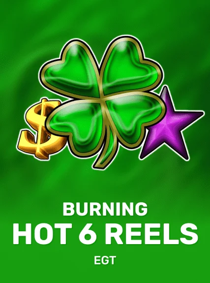 Burning Hot 6 Reels game tile