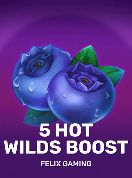 5 Hot Wilds Boost game tile
