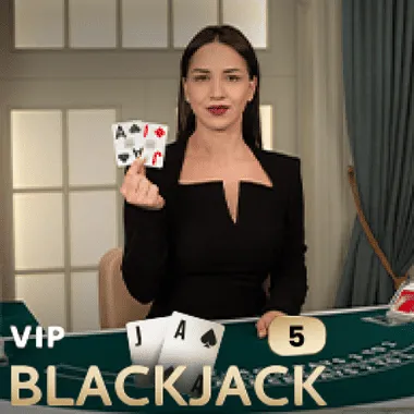 VIP Blackjack 5 game tile