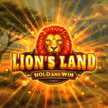 Lion's Land Hold and Win game tile