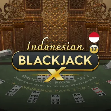 Indonesian BlackjackX 17 game tile