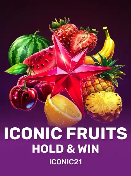 ICONIC Fruits Hold & Win game tile