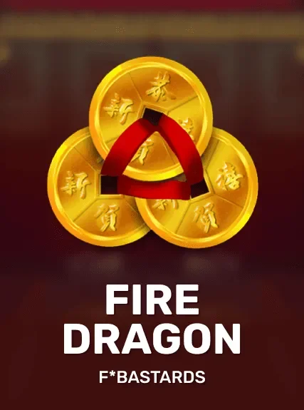 Fire dragon game tile