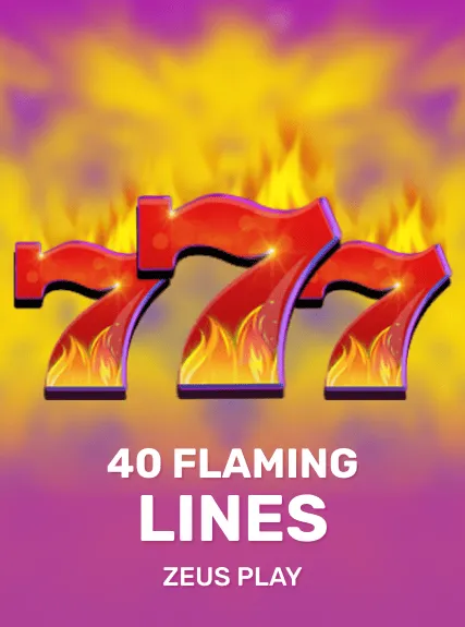40 Flaming Lines game tile