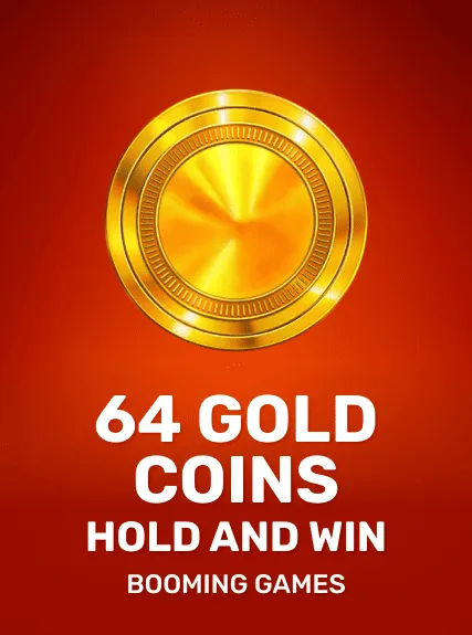 64 Gold Coins Hold and Win game tile