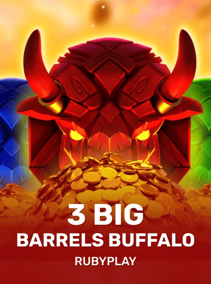 3 Big Barrels Buffalo game tile