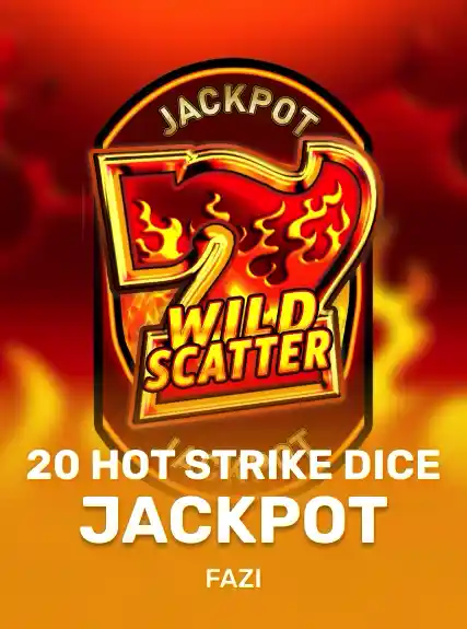 20 Hot Strike Dice Jackpot game tile