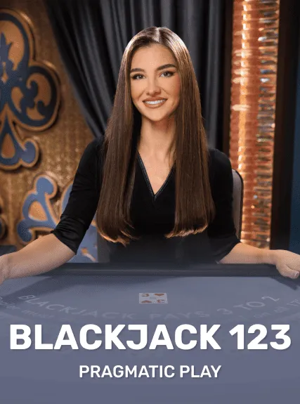 Blackjack 123 game tile