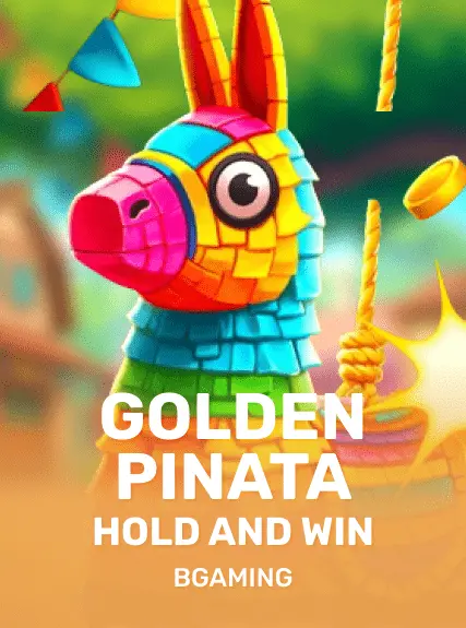 Golden Pinata Hold and Win game tile