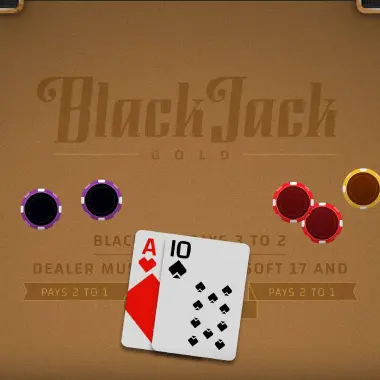 BlackJack Gold game tile