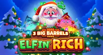 3 Big Barrels Elfin' Rich game tile