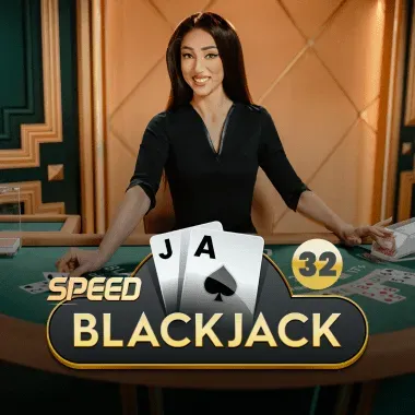 Speed Blackjack 32 game tile