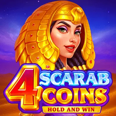 Play 4 Scarab Coins: Hold and Win pokie online – OzzyBet AU