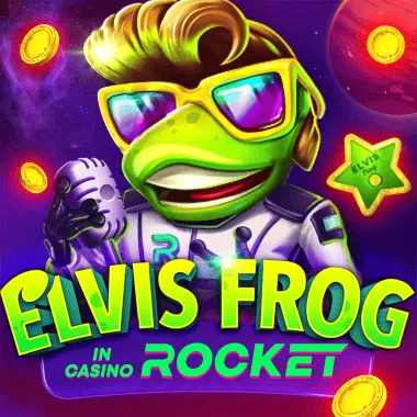 Elvis in Casino Rocket game tile