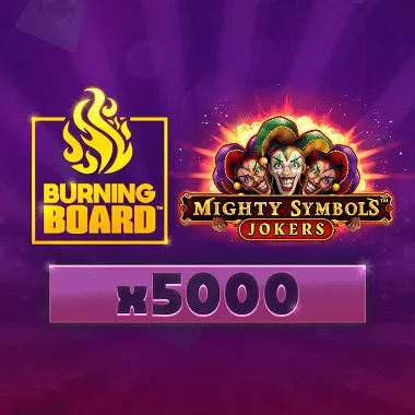 Play Mighty Symbols: Jokers Burning Board pokie online – OzzyBet AU