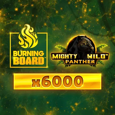 Play Mighty Wild: Panther Gold Burning Board pokie online – OzzyBet AU
