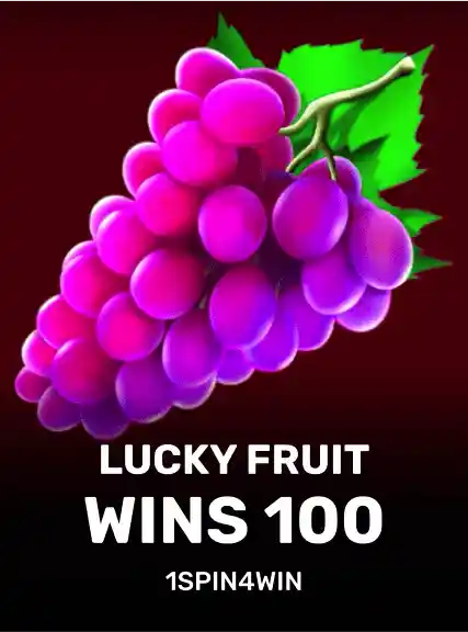 Lucky Fruit Wins 100 game tile