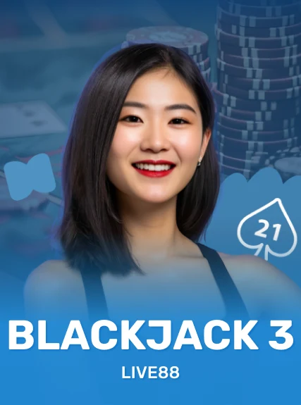 Blackjack 3 game tile