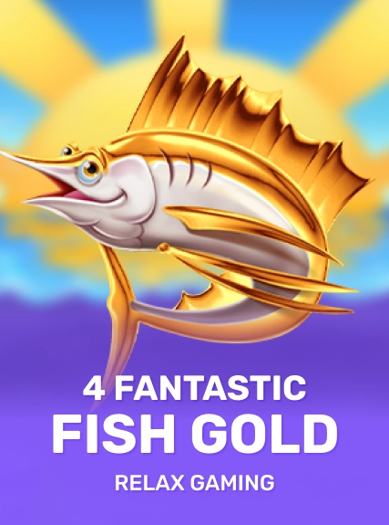 4 Fantastic Fish Gold game tile