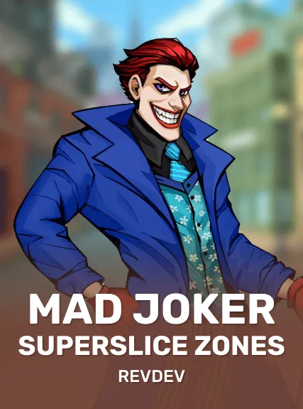 Mad Joker SuperSlice Zones game tile