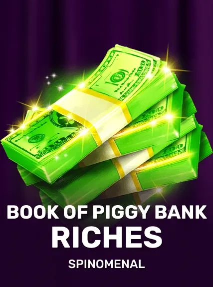 Book Of Piggy Bank - Riches game tile