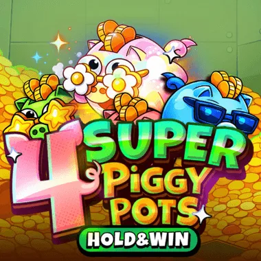 4 SUPER PIGGYPOTS: HOLD&WIN game tile