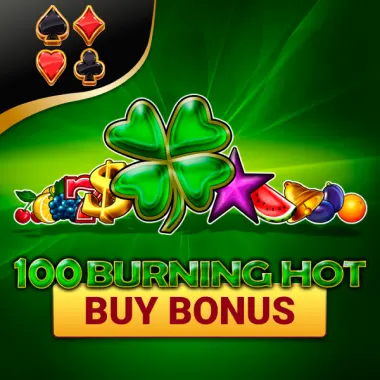 100 Burning Hot Buy Bonus game tile
