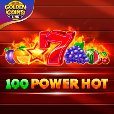 100 Power Hot Golden Coins Link game tile