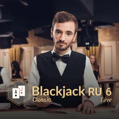 Blackjack Classic Ru 6 game tile