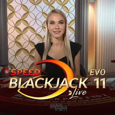 Evo Speed Blackjack 11 game tile