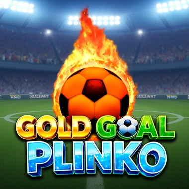 Gold Goal Plinko game tile
